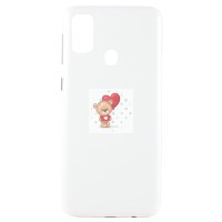 Задняя крышка для Samsung M307F (M30s) Белый Задняя крышка для Samsung M307F (M30s) Белый