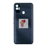 Задняя крышка для Tecno Spark 7 Черный