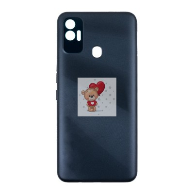 Задняя крышка для Tecno Spark 7 Черный