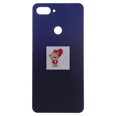 Задняя крышка для Xiaomi Mi 8 Lite Синий Задняя крышка для Xiaomi Mi 8 Lite Синий