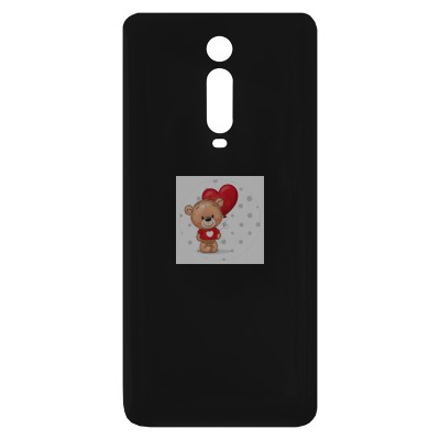 Задняя крышка для Xiaomi Mi 9T Pro Черный - Премиум Задняя крышка для Xiaomi Mi 9T Pro Черный - Премиум