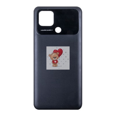Задняя крышка для Xiaomi Poco C40 Черный