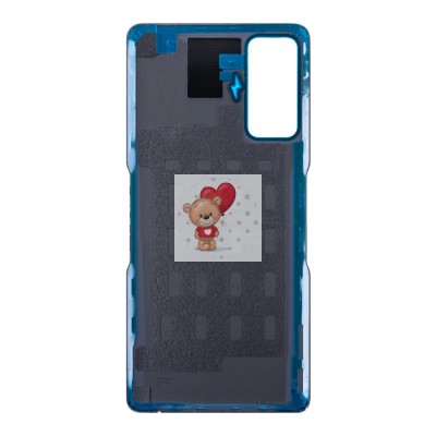Задняя крышка для Xiaomi Poco F4 GT Черный - Премиум