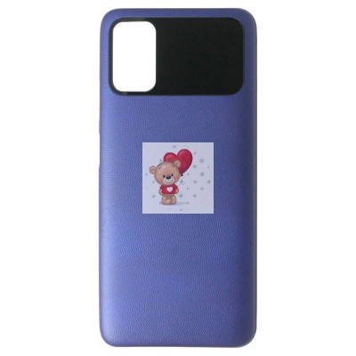 Задняя крышка для Xiaomi Poco M3 Синий