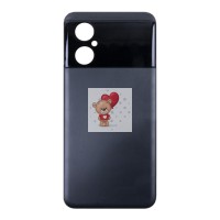 Задняя крышка для Xiaomi Poco M4 5G Черный Задняя крышка для Xiaomi Poco M4 5G Черный