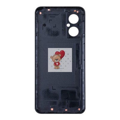 Задняя крышка для Xiaomi Poco M4 5G Черный Задняя крышка для Xiaomi Poco M4 5G Черный