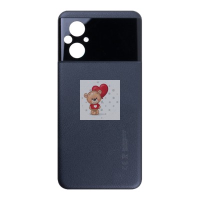 Задняя крышка для Xiaomi Poco M5 Черный