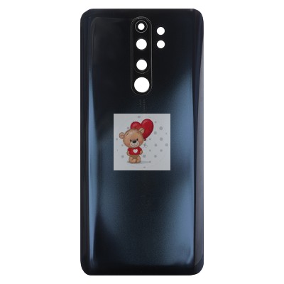 Задняя крышка для Xiaomi Redmi Note 8 Pro Черный - Премиум