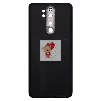 Задняя крышка для Xiaomi Redmi Note 8 Pro Черный - Премиум
