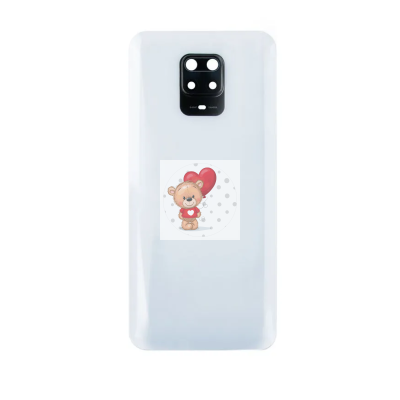Задняя крышка для Xiaomi Redmi Note 9S Белый - Премиум