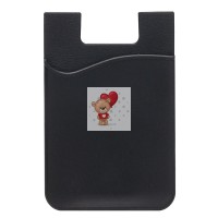 Картхолдер футляр для карт на клеевой основе (черный) - CH01 Картхолдер футляр для карт на клеевой основе (черный) - CH01