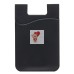 Картхолдер футляр для карт на клеевой основе (черный) - CH01
