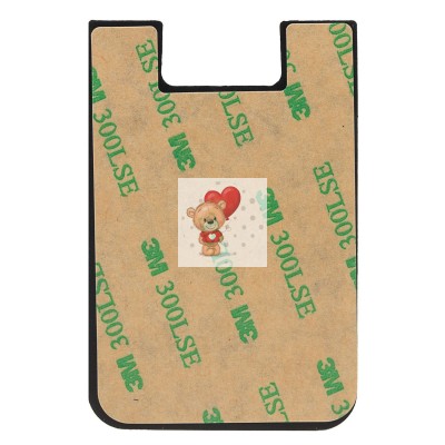 Картхолдер футляр для карт на клеевой основе (черный) - CH01 Картхолдер футляр для карт на клеевой основе (черный) - CH01