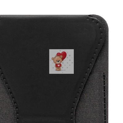 Картхолдер футляр для карт на клеевой основе (черный) - CH02 Картхолдер футляр для карт на клеевой основе (черный) - CH02