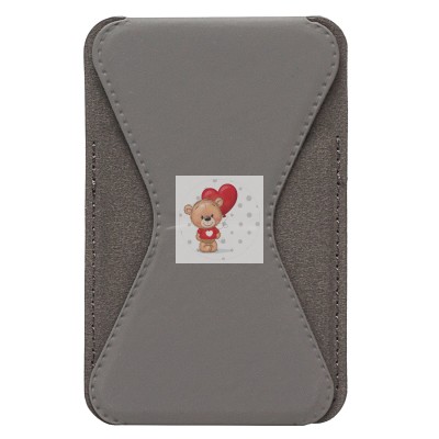 Картхолдер футляр для карт на клеевой основе (серый) - CH02 Картхолдер футляр для карт на клеевой основе (серый) - CH02