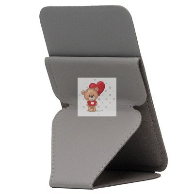 Картхолдер футляр для карт на клеевой основе (серый) - CH02 Картхолдер футляр для карт на клеевой основе (серый) - CH02