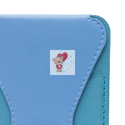 Картхолдер футляр для карт на клеевой основе (голубой) - CH02 Картхолдер футляр для карт на клеевой основе (голубой) - CH02