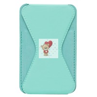 Картхолдер футляр для карт на клеевой основе (мятный) - CH02