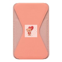 Картхолдер футляр для карт на клеевой основе (персиковый) - CH02 Картхолдер футляр для карт на клеевой основе (персиковый) - CH02