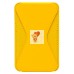 Картхолдер футляр для карт на клеевой основе (желтый) - CH02