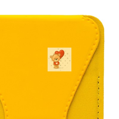 Картхолдер футляр для карт на клеевой основе (желтый) - CH02 Картхолдер футляр для карт на клеевой основе (желтый) - CH02