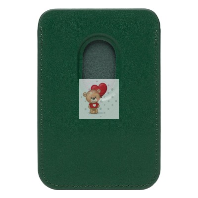 Картхолдер футляр для карт на магните (зеленый) - CH03 Картхолдер футляр для карт на магните (зеленый) - CH03