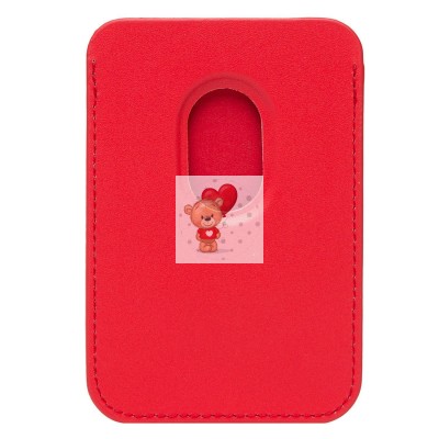 Картхолдер футляр для карт на магните (красный) - CH03 Картхолдер футляр для карт на магните (красный) - CH03