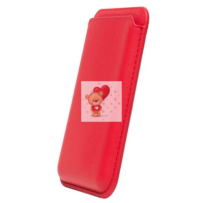 Картхолдер футляр для карт на магните (красный) - CH03 Картхолдер футляр для карт на магните (красный) - CH03