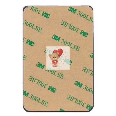 Картхолдер футляр для карт на клеевой основе (синий) - CH04 Картхолдер футляр для карт на клеевой основе (синий) - CH04