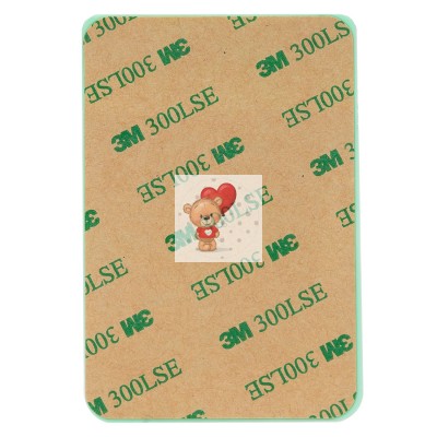 Картхолдер футляр для карт на клеевой основе (светло-зеленый) - CH04 Картхолдер футляр для карт на клеевой основе (светло-зеленый) - CH04