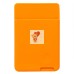 Картхолдер футляр для карт на клеевой основе (оранжевый) - CH04