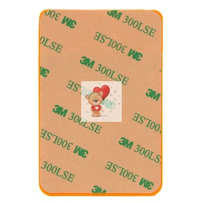 Картхолдер футляр для карт на клеевой основе (оранжевый) - CH04 Картхолдер футляр для карт на клеевой основе (оранжевый) - CH04