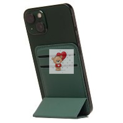 Картхолдер футляр для карт (темно-зеленый) - CH07 SafeMag Картхолдер футляр для карт (темно-зеленый) - CH07 SafeMag