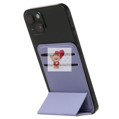 Картхолдер футляр для карт (светло-фиолетовый) - CH07 SafeMag Картхолдер футляр для карт (светло-фиолетовый) - CH07 SafeMag