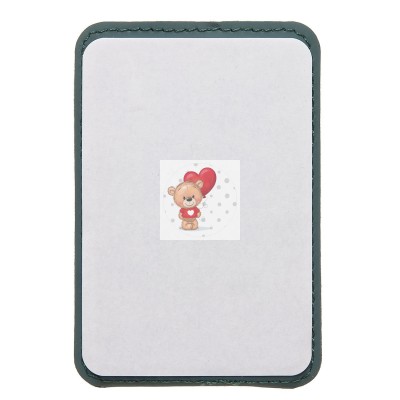 Картхолдер футляр для карт на клеевой основе (темно-зеленый) - CH07 Картхолдер футляр для карт на клеевой основе (темно-зеленый) - CH07