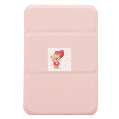 Картхолдер футляр для карт на клеевой основе (светло-розовый) - CH07 Картхолдер футляр для карт на клеевой основе (светло-розовый) - CH07