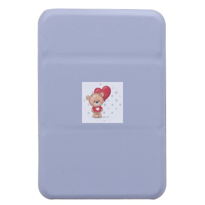 Картхолдер футляр для карт на клеевой основе (светло-фиолетовый) - CH07 Картхолдер футляр для карт на клеевой основе (светло-фиолетовый) - CH07