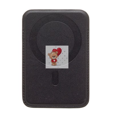 Картхолдер футляр для карт E-ink screen (черный) - CH08 SafeMag