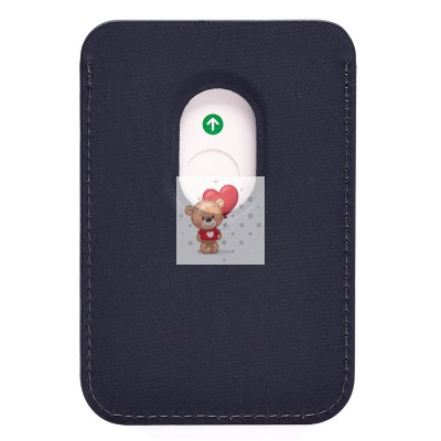 Картхолдер футляр для карт на магните (черный) - FineW SafeMag