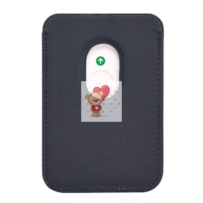 Картхолдер футляр для карт на магните (зеленый) - FineW SafeMag