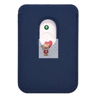 Картхолдер футляр для карт на магните (тихоокеанский синий) - FineW SafeMag Картхолдер футляр для карт на магните (тихоокеанский синий) - FineW SafeMag