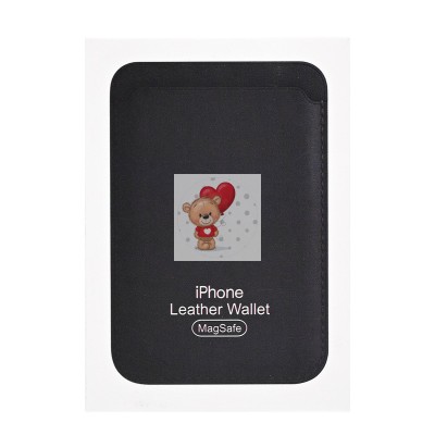 Картхолдер футляр для карт с анимацией (черный) - SafeMag Картхолдер футляр для карт с анимацией (черный) - SafeMag