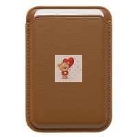 Картхолдер футляр для карт с анимацией (коричневый) - SafeMag Картхолдер футляр для карт с анимацией (коричневый) - SafeMag