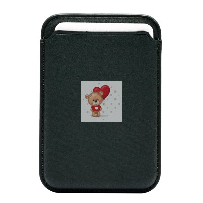 Картхолдер футляр для карт с анимацией (темно-зеленый) - SafeMag Картхолдер футляр для карт с анимацией (темно-зеленый) - SafeMag