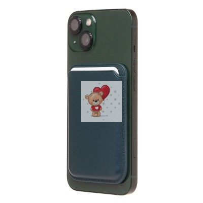 Картхолдер футляр для карт с анимацией (зеленый) - SafeMag Картхолдер футляр для карт с анимацией (зеленый) - SafeMag