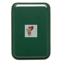 Картхолдер футляр для карт с анимацией (травяной зеленый) - SafeMag Картхолдер футляр для карт с анимацией (травяной зеленый) - SafeMag