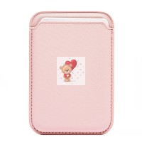 Картхолдер футляр для карт с анимацией (светло-розовый) - SafeMag Картхолдер футляр для карт с анимацией (светло-розовый) - SafeMag