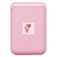 Картхолдер футляр для карт с анимацией (светло-розовый) - SafeMag Картхолдер футляр для карт с анимацией (светло-розовый) - SafeMag