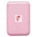 Картхолдер футляр для карт с анимацией (светло-розовый) - SafeMag