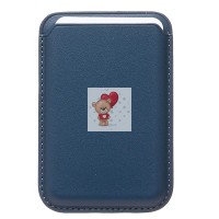 Картхолдер футляр для карт с анимацией (тихоокеанский синий) - SafeMag Картхолдер футляр для карт с анимацией (тихоокеанский синий) - SafeMag